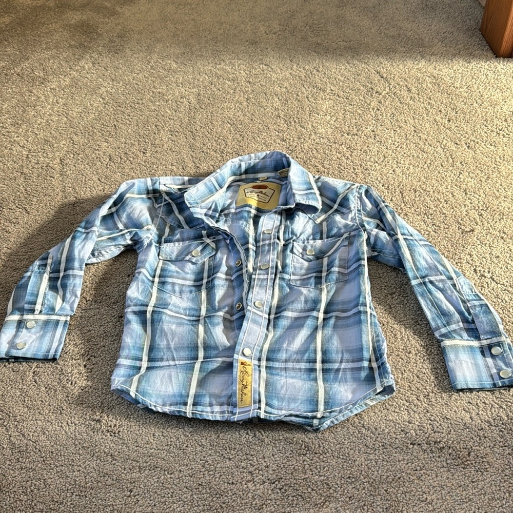 Larry Mahan Cowboy Collection Top SIZE XS